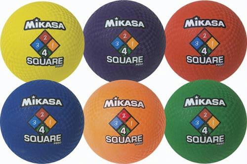 Mikasa Four-Square Ball - Set of 6