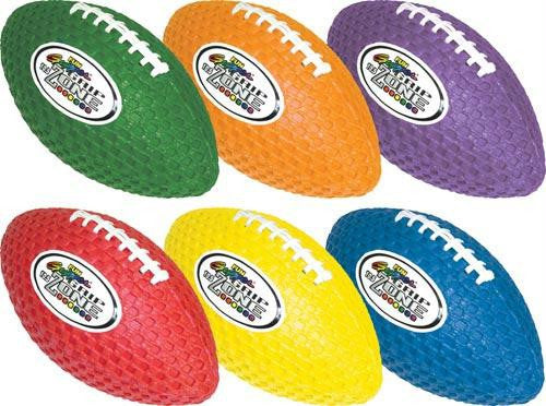 10.5" Colored Footballs