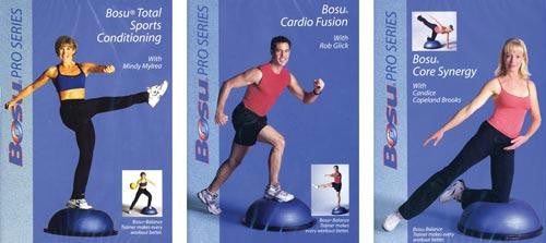 BOSU Training Series - 3 DVDs