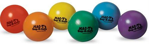 4" Sup-R-Safe Softballs - Set of 6