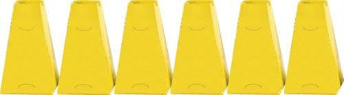 16" Pyramid Cones (Set of 6) - Yellow
