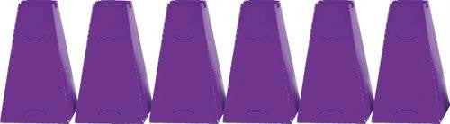 16" Pyramid Cones (Set of 6) - Purple