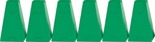 16" Pyramid Cones (Set of 6) - Green