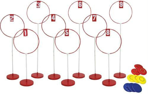 9 Hole Indoor Disc Golf Set