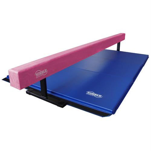 8' Balance Beam w- 12" Base (Pink)