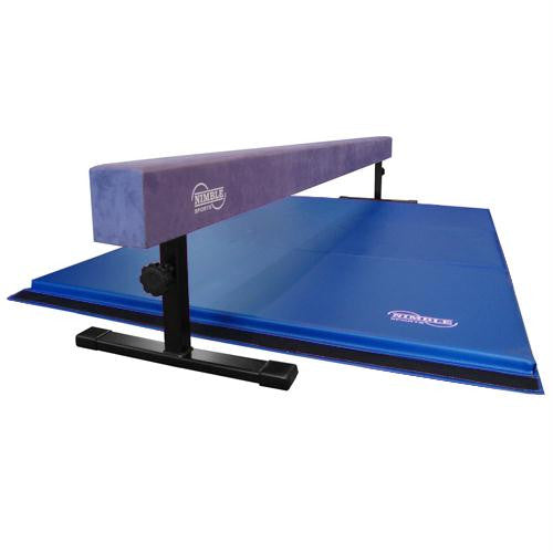 8' Adjustible Balance Beam w- 12" - 18" Base (Purple)