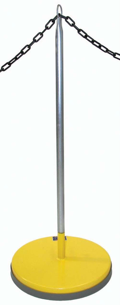 Portable Rope Post - Yellow