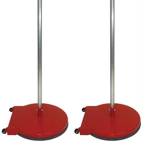 24" Dome Base Game Standards w- Wheels - Red