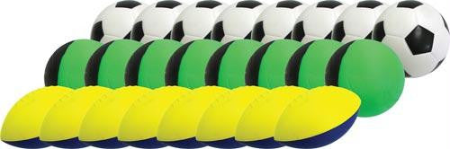 Poof High Density, Coated Foam Ball Pack