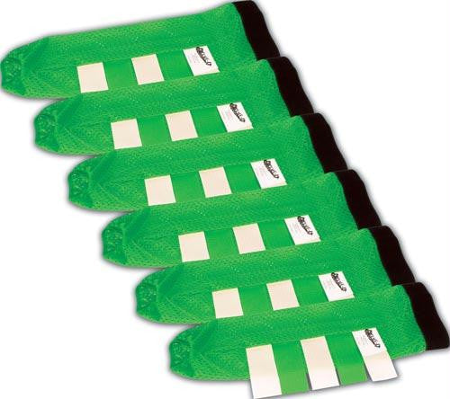 Sleeve-IT Arm Pinnies - Green (Set of 6)