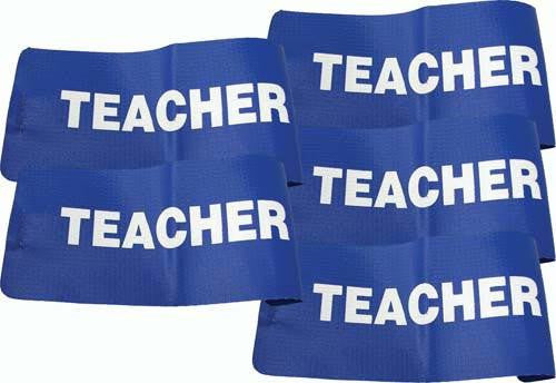 Set of 5 Teacher Armbands