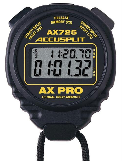 ACCUSPLIT AX725 Pro Timer - Black