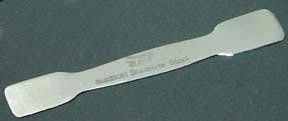 Stainless Steel Spatula - 6" (Flat on both ends)