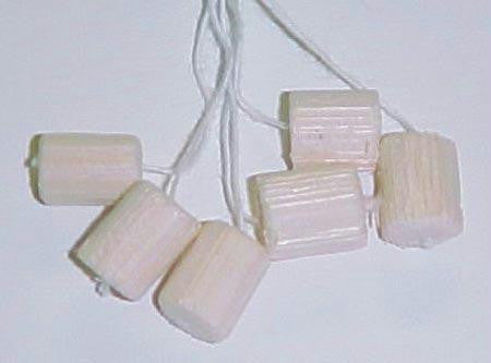 Pith Balls w- String - Plain (Bag of 6)