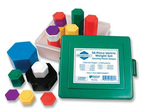 58-Piece Metric Weight Set