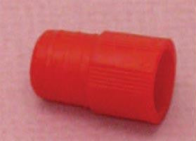 Plug Caps for 16mm Test Tubes - Red