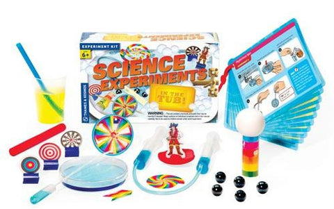 Science Experiments in the Tub