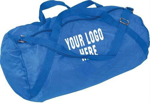 Screened 18" x 10" Team Roll Bag - Royal