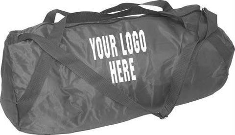Screened 24" x 11.5" Team Roll Bag - Black