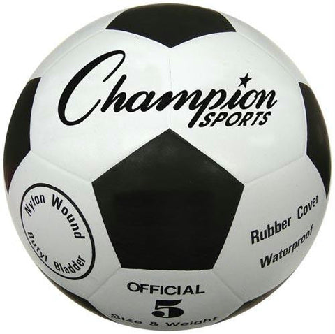 Budget Rubber Soccer Ball - Size 5