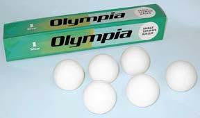 Olympia Table Tennis Balls - Set of 6