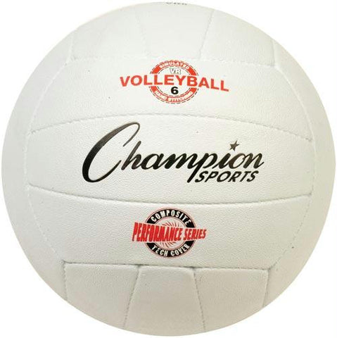 Pro Rubber Volleyball - White