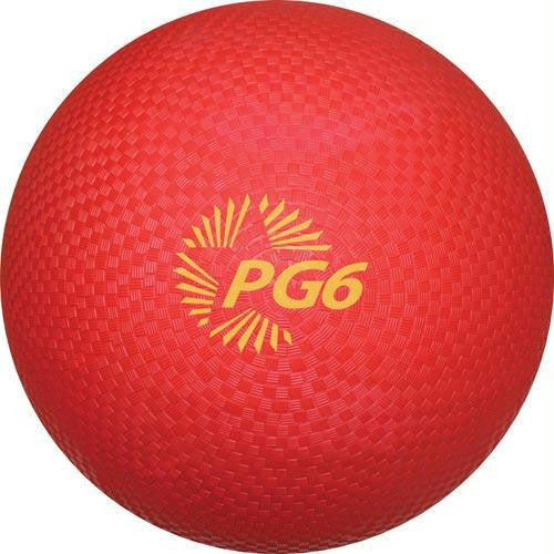 6" PG Playground Kickballs - Red