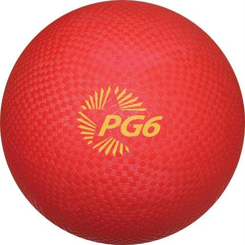 6" PG Playground Kickballs - Red