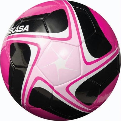Mikasa SCE Soccer Ball - Pink-Black-White (Size 4)