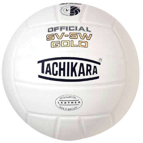 Tachikara SV5W Gold Leather Volleyball