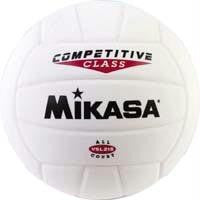 Mikasa VSL215 Syn. Leather Volleyball - White