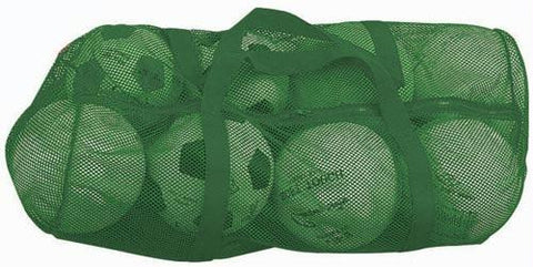 36" x 15" Zippered Mesh Bag - Green