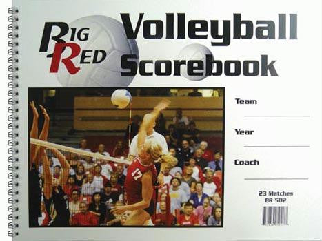 9.25" x 12" Volleyball Scorebook