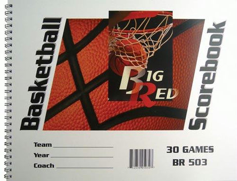 9.25" x 12" Basketball Scorebooks