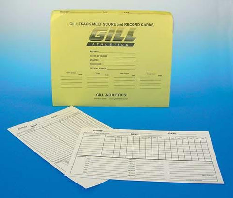 18 Meet Cards & Record Folder