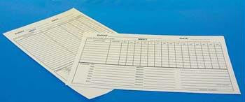 Extra Runs & Relays Meet Card