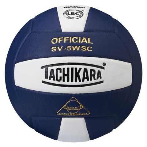 Tachikara SV5WS Volleyball - Nvy-Wht