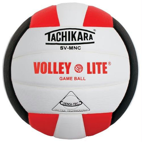 Tachikara Volley-Lite Volleyball - Wht-Blk