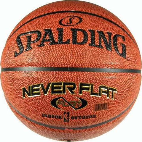 Spalding Deluxe Never Flat Basketball - Inter.