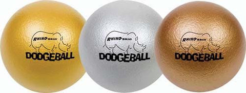 Rhino Skin Dodgeballs - Metallic (Set of 3)