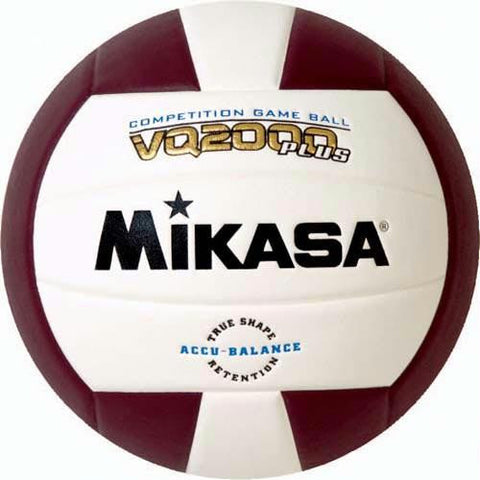 Mikasa Premier Volleyball - Maroon-White