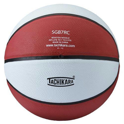 Tachikara Rubber Basketball (Official) (Red-White)
