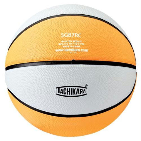 Tachikara Rubber Basketball (Official) (Gold-White)