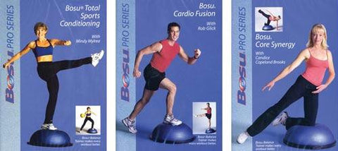 BOSU Training Series - 3 DVDs