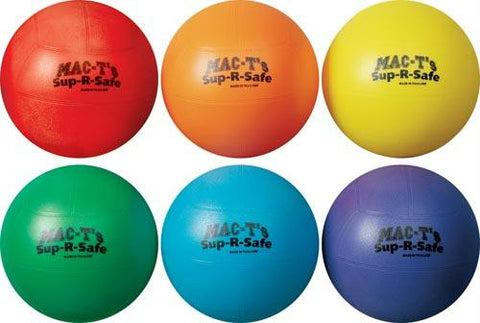 7" Sup-R-Safe Volleyballs - Set of 6