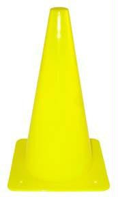 15" Poly Cone - Yellow