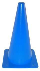 15" Poly Cone - Blue