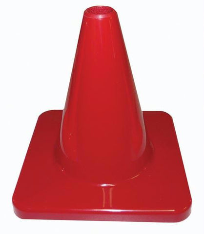 6" Traffic Cone - Red