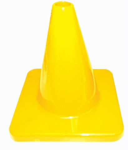 6" Traffic Cone - Yellow