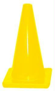 12" Traffic Cone - Yellow